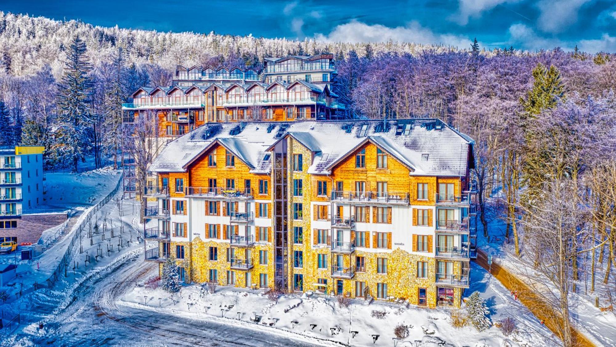 Apartamenty Sun & Snow Resort Sudety ชกลาร์สกา ปอเรมบา ภายนอก รูปภาพ